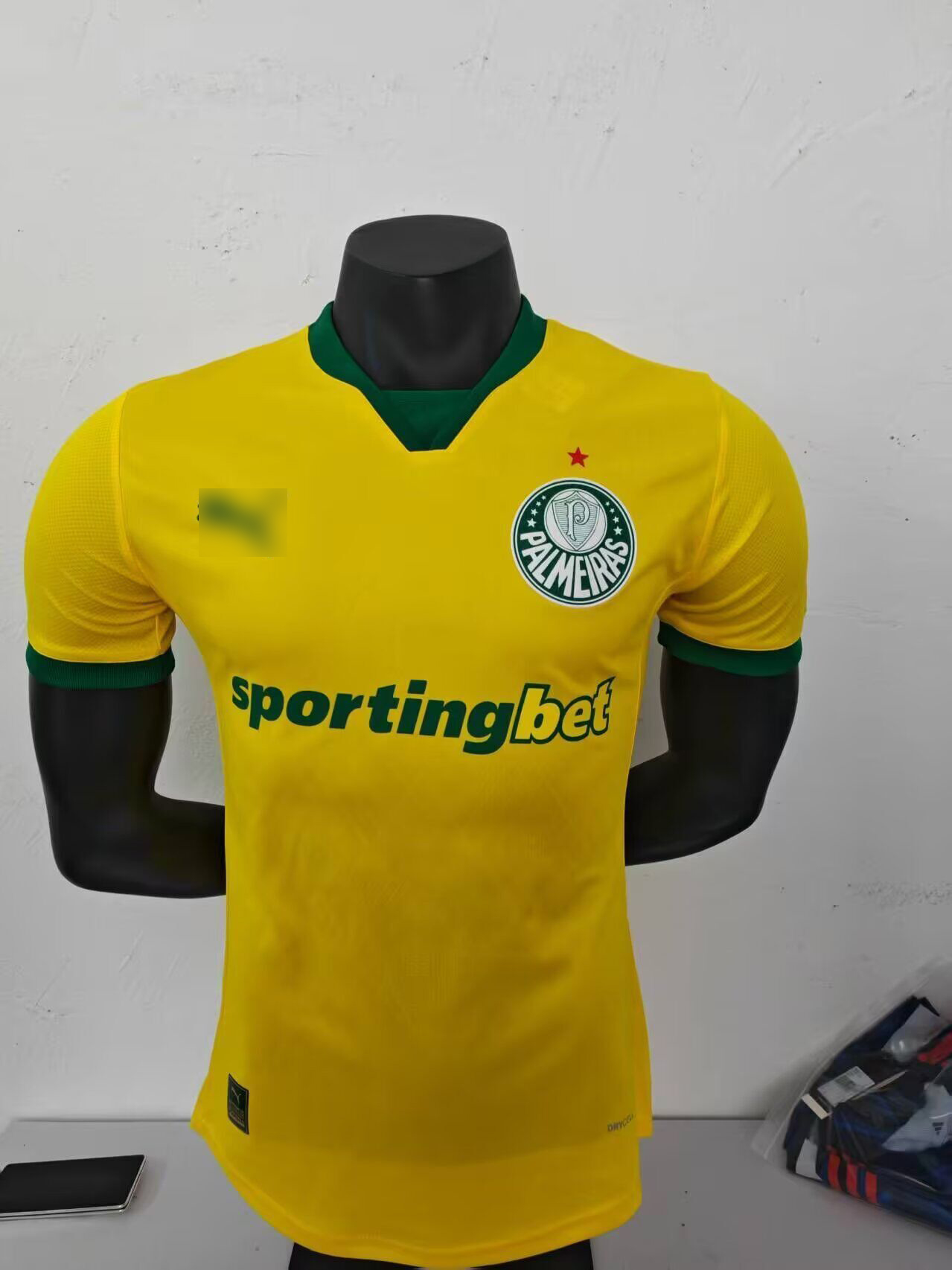 AAA Quality Palmeiras 25/26 Third Yellow Soccer Jersey(Player)